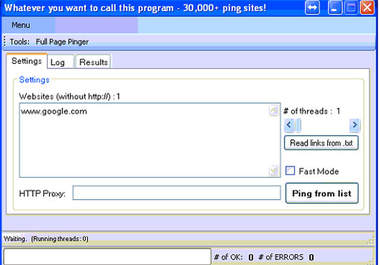 give you a license of our Ping Ligning 30,000 Backlink Software big1