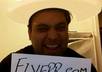 hold your Brand Sign and Say Great Things about it in Stupid and retarded way small1