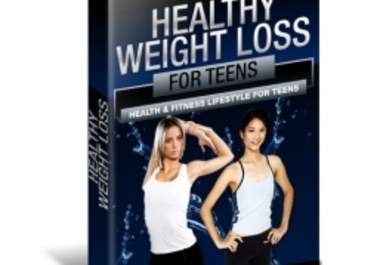 give you Healthy Weight Loss For Teens PLR big1