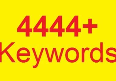 find for you 4444+ RELEVANT keywords for your selected keywords big1