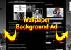 place your wallpaper ad on my popular TV and Movie site for life