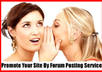 provide quality Forum Posting Service with 250 Forum Post Backlinks