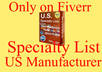 give USA Manufacturers List