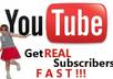 give you 100 real youtube subscribers