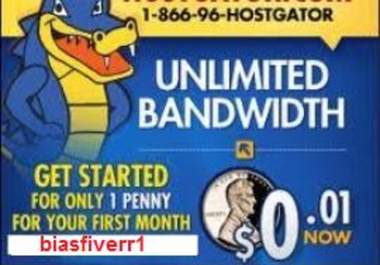 give you a code to get host gator for free big1