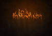 create your text on a HD wallpaper with a realistic burning effect for any screen only