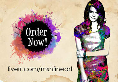 convert your photo into an awesome abstract rainbow splash art wallpaper big1