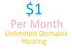 tell you where to get unlimited cpanel web hosting for UNLIMITED websites/domains, at 1 dollar per month