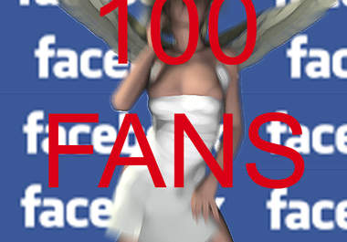 give you 100 fans/likes to your facebook page big1