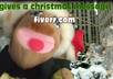 make a Christmas e card whit puppet  in spanish or english small1