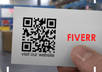 give QR barcode image of you website/phone