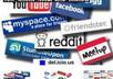 submit your site/blog manually to top 25 most popular social bookmarking websites in google rank small1