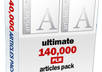 give you massive 140 000 PLR articles database cover on 1000 topics