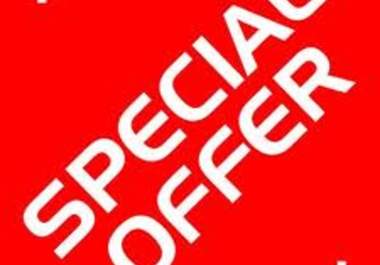 sell 2 of my top gigs as a special offer big1