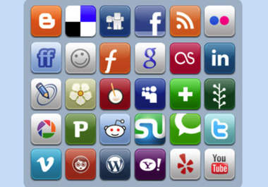 give you 260+ high resolution social networking icons big1