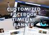 create a custom facebook timeline cover image
