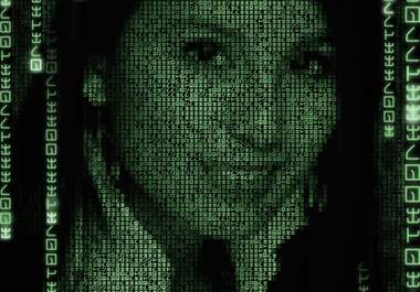 create a MATRIX Happy Birthday big1