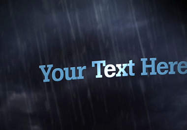 create a WINDSTORM logo introduciton video big1