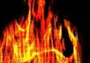 create a stunning blazing effect to your pic