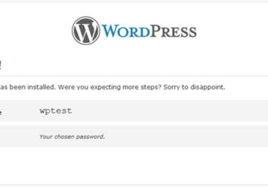install wordpress with plugins and widgets of your choice big1
