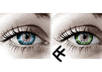 change the color of the eyes using photoshop