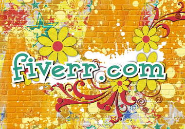 make this Graffiti colored flowers SLIDESHOW video with pictures big1