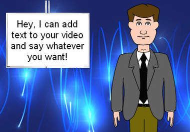 produce a 60 second animated speaking character for your website or promotion or commercial big1