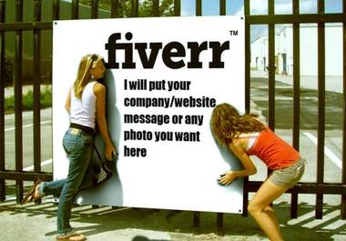 put your message, logo/website or photo on this poster big1