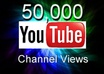 get you 50,000 YouTube Channel views