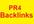 create 7 PR4 of pages, not domains backlinks in a form of trackbacks