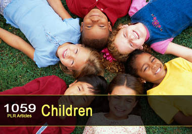 give you 1059 PLR Articles on Children big1