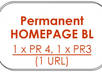 give you 1 PR4 and 1 PR3 Permanent HOMEPAGE Backlink small1