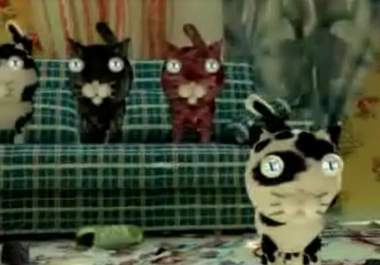 do a Birthday greeting card with cats video intro big1