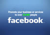 promote your website to over 25,000 people on facebook small1