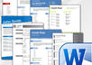 send you 8 professional CV / Resume designs in Word format