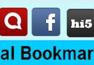 manually do top 111 Social Bookmarking for your web or Blog site big1