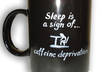hand paint and bake your personalized message onto a mug