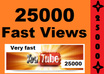 give You 25,000+ YouTube Video Views, Guaranteed and Safe in 1 week just