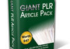 give you 100,000 PLR articles to use any way you want