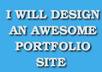 design an awesome portfolio site for your organization