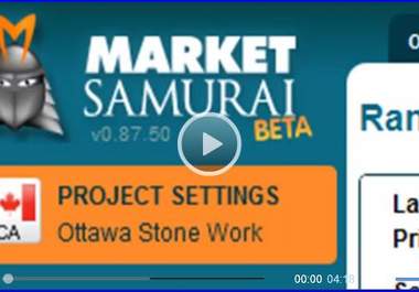 do 2 keyword research for in your niche for best traffic and less competition with my market samurai big1