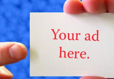 post your ad on my news website with 8000 daily visits and tweet your message to my 8000 USA twitter followers big1