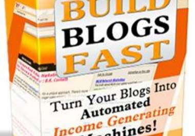 tell you how to build blogs fast big1
