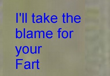 take the blame for your fart big1