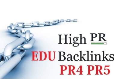 create 30 High pr DOFOLLOW edu backlinks pr4 pr5 Premium seo backlinks package to your website big1