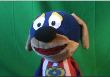 have super dog say anything you want anywear you want for 2 minutes big1