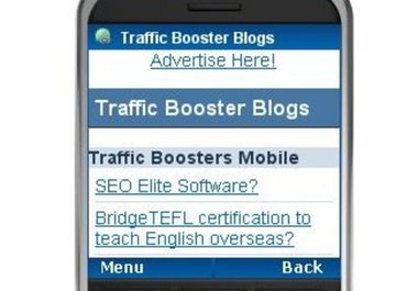create a mobile version of your website big1