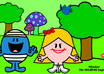 draw Mr Men cartoons at any style you like