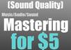 master your audio or song, and/or improve the sound quality, small1