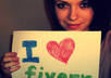 take a photo of myself holding your logo or website name